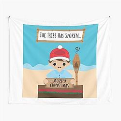 Holiday Cartoon Tapestry