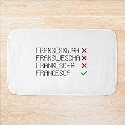 Jeff Probst CBS Reality TV Survivor Bath Mat