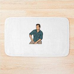 Jeff Probst Sitting Bath Mat