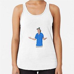 Jeff Probst - Survivor Racerback Tank