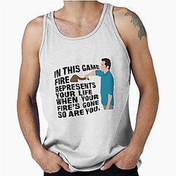 Jeff Probst Survivor Reality TV CBS Tank Top