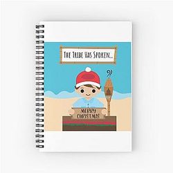 Holiday Jeff Probst Spiral Notebook