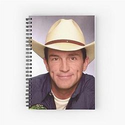 Cowboy Jeff Probst Spiral Notebook