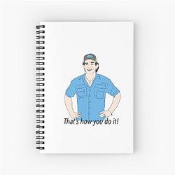 Jeff Probst That Spiral Notebook