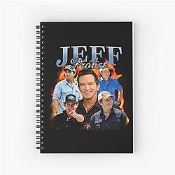 Vintage Jeff Probst 90s Spiral Notebook