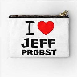 I Love Jeff Probst Survivor Pouch