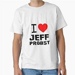 I Love Jeff Probst Survivor Classic T-Shirt