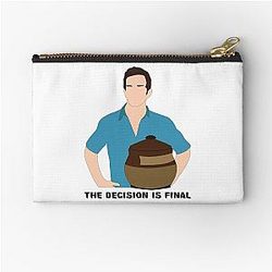 Jeff Probst The Decision Final Zipper Pouch
