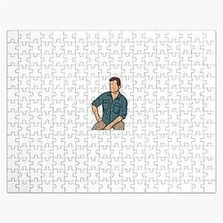 Jeff Probst sitting Jigsaw Puzzle