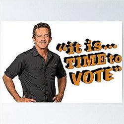 Jeff Probst Survivor Poster