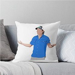 Jeff Probst - Survivor Throw Pillow