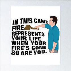 Jeff Probst Survivor Reality TV CBS Poster