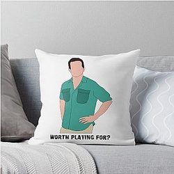 Jeff Probst, Survivor, Reality TV, CBS Throw Pillow