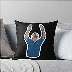 Jeff Probst Reality TV CBS Survivor Throw Pillow