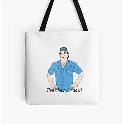 Jeff Probst How you do it! All Over Print Tote Bag