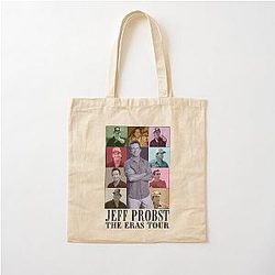 Jeff Probst 90s The Eras Tour Cotton Tote Bag