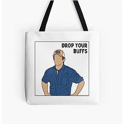 Drop Your Buffs - Jeff Probst All Over Print Tote Bag