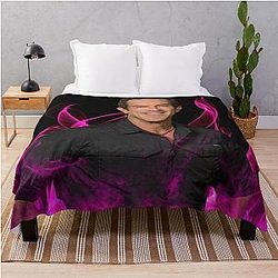 Jeff Probst Survivor Pink Fire Throw Blanket