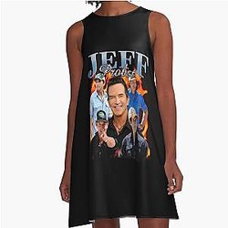 Vintage Jeff Probst 90s Bootleg A-Line Dress