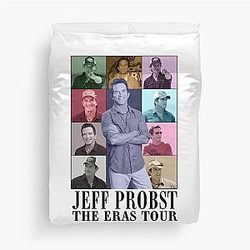 Jeff Probst 90s The Era Tour Duvet Cover
