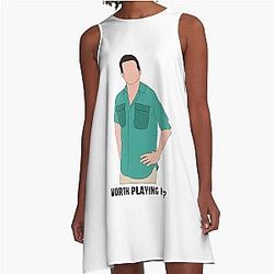 Jeff Probst, Survivor, Reality TV, CBS, A-Line Dress