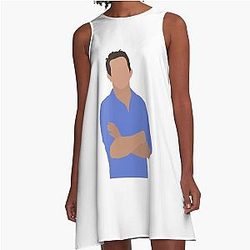 Jeff Probst Survivor CBS A-Line Dress