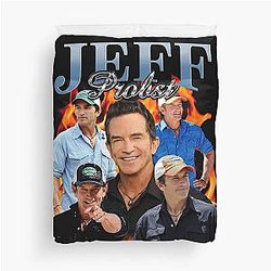 Jeff Probst Duvet Cover