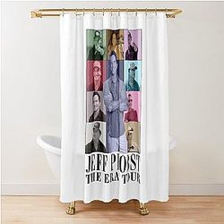 Jeff Probst 90s The Eras Tour Shower Curtain