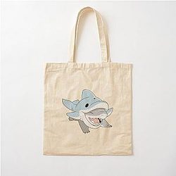 Jeff Shark Cotton Tote Bag