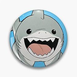 Jeff Land Shark Comic Pin