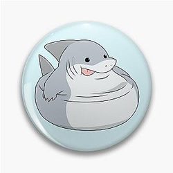 Jeff the Land Shark Pin