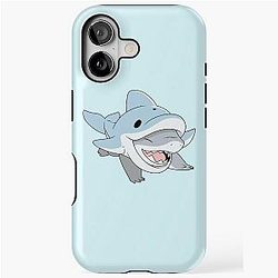 Jeff the Shark Dolphin iPhone Tough Case