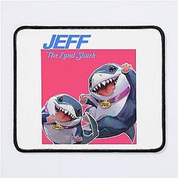 Rivals Land Shark Retro Design Mouse Pad