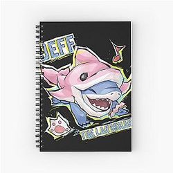 Marvel Rivals PvP Jeff the Land Shark Incognito Dolphin Skin Spiral Notebook
