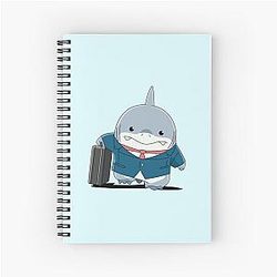 Jeff the Land Shark Business Notebook