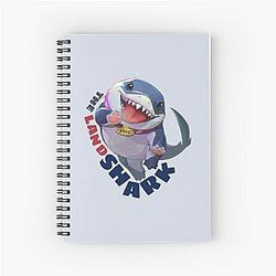 Jeff the Land Shark Marvel Rivals Spiral Notebook