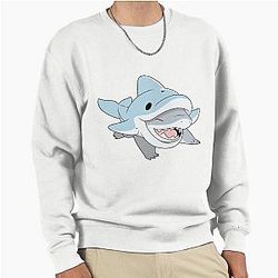 Jeff the Shark Pullover Sweatshirt
