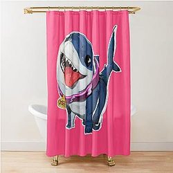Rivals The Land Shark Shower Curtain