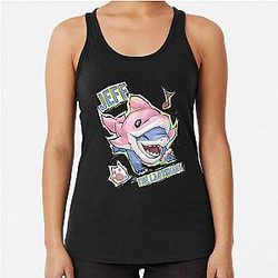 Marvel Rival PvG Land Shark Incognito Dolphin Skin Racerback Tank Top