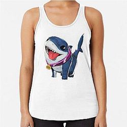 Rivals Jeff Land Shark Racerback Tank Top