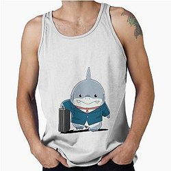 Jeff the Shark Business Tank Top