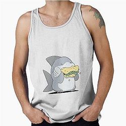 Jeff Land Shark Taco Tank Top
