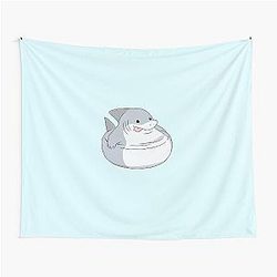 Jeff Land Shark Chonk Tapestry