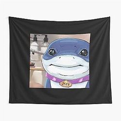 Jeff The Land Shark Tapestry