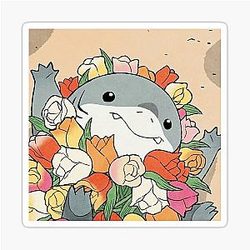 Jeff the Land Shark Sticker