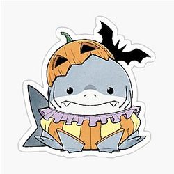 Marvel Rivals Halloween Jeff The Land Shark Sticker