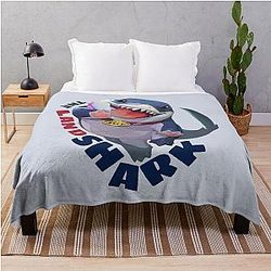 Jeff the Land Shark Marvel Rivals Throw Blanket