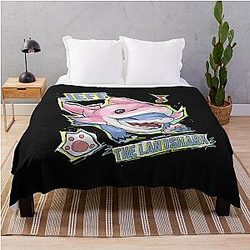 Marvel Rivals Pvp The Land Shark Incognito Dolphin Skin Throw Blanket