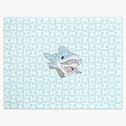Jeff Land Shark Dolphin Jigsaw Puzzle