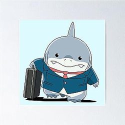 Jeff the Land Shark Poster